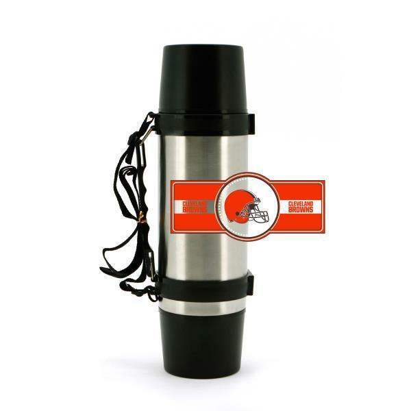Cleveland Browns 32 oz Stainless Steel Thermos