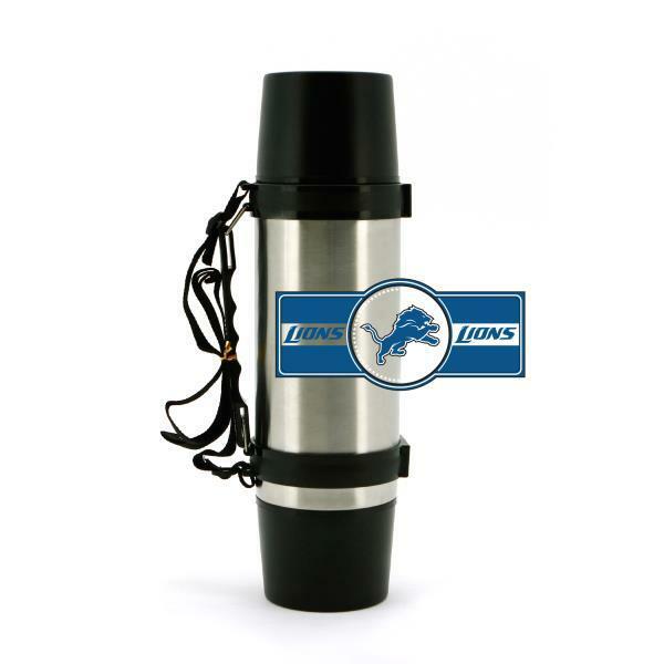 Detroit Lions 32 oz Stainless Steel Thermos