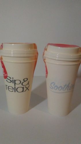 Reusable Cups With Lids Soothing & Sip And Relax