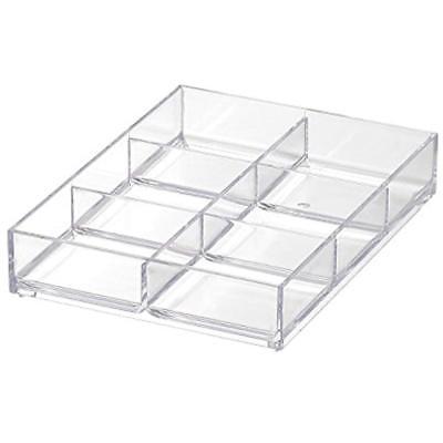 Like-It MX-T11 Drawer Organizer Tray Mini 6-Compartment, Clear