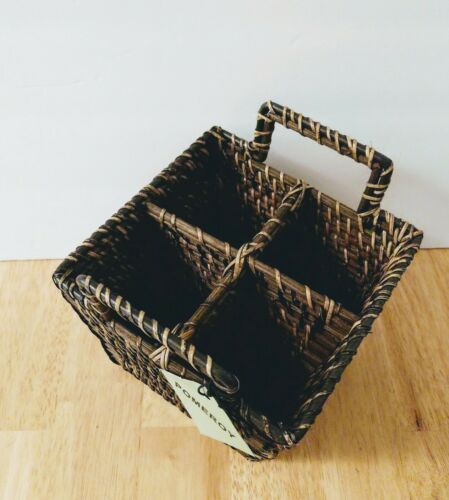 Pomeroy Wicker Silverware Caddy