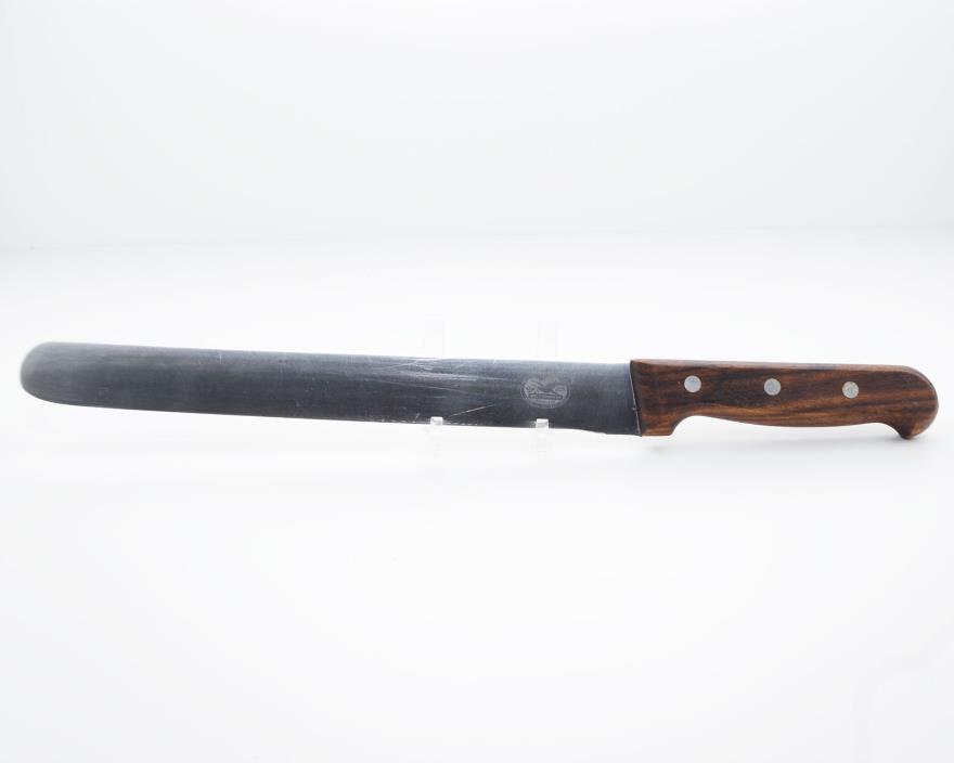 Victorinox Stainless Kitchen Knife Wooden Handle Made in Switzerland 15