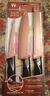 COPPER CHEF 3-PIECE KNIFE SET WITH A 9