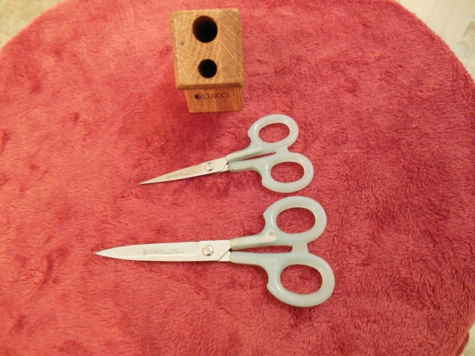 Cutco Embroidery And Sewing Scissors With Block #71 and #72