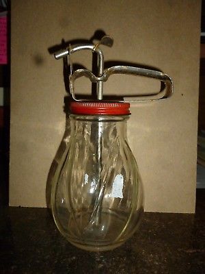 Vintage Glass Jar Kitchen Oil Dispenser Bottle