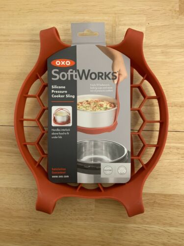 Brand New OXO Softworks Silicone Pressure Cooker Sling. Easily Lift Bakeware