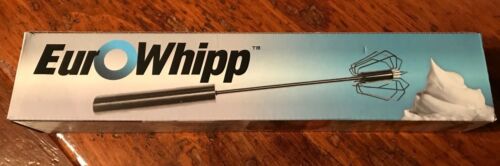 EuroWhipp  Hand Mixer Whisker - Whisks Creams In seconds New, Never Used
