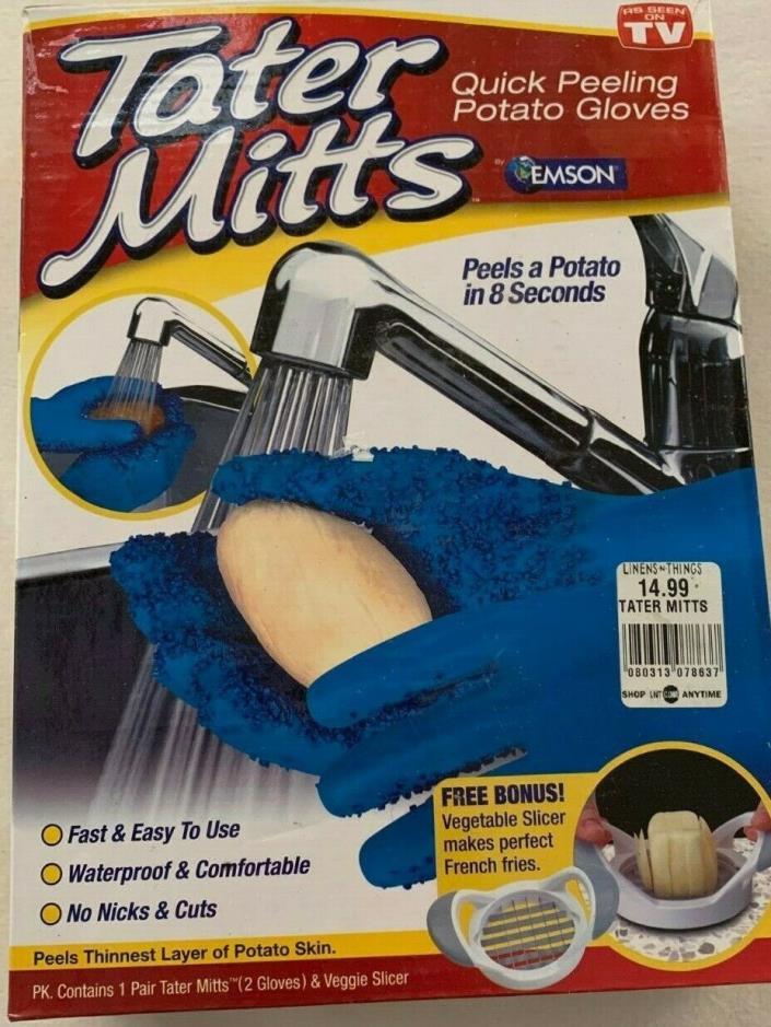 Tater Mitts Quick Peeling Potato Gloves