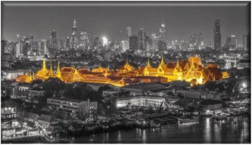 Bankok Thailand Skyline Refrigerator Magnet #4