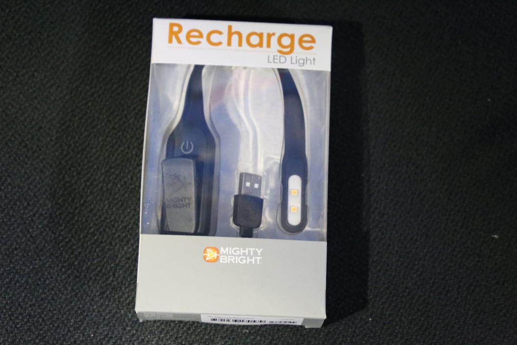 Recharge Led Booklight Black NIP by Mighty Bright