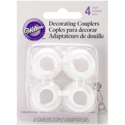 Decorating Couplers 4/Pkg- - 6 Pack