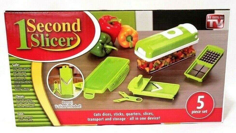 One Second Slicer Five Pieces