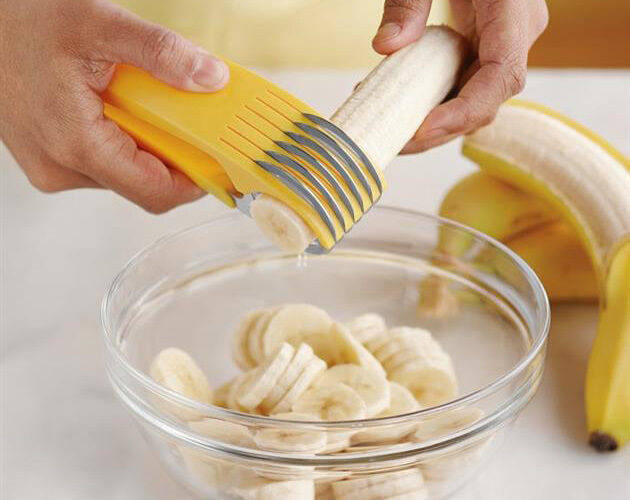Stainless Steel Blade Banana Slice, Kitchen Tools D6