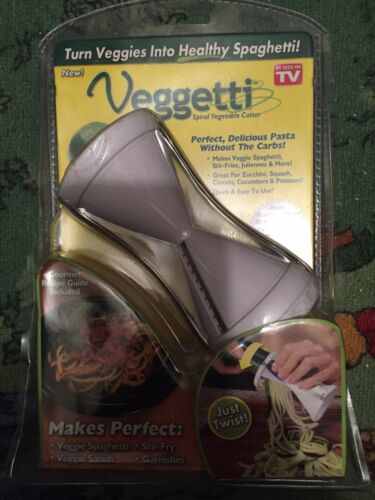 NEW Veggetti Spiral Vegetable Cutter  As Seen on TV