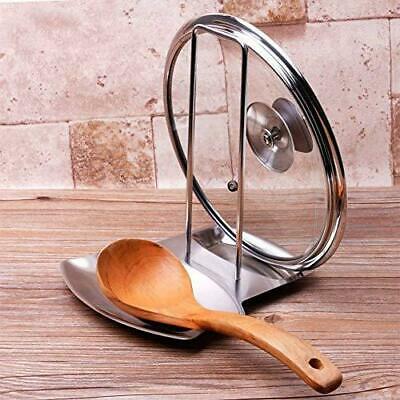 iPstyle Pan Lid Holder for Pots and Pans Progressive Lid and Spoon (Holder)