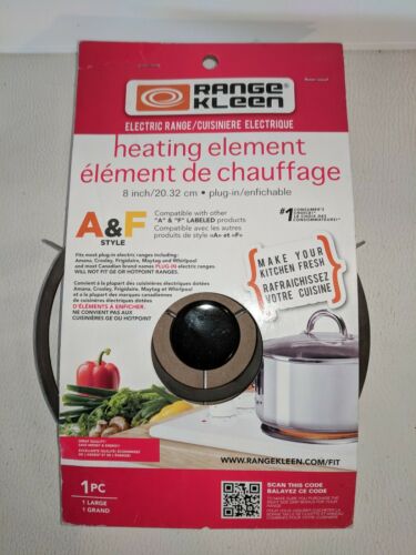 RANGE KLEEN ELECTRIC RANGE heating element, 8 inch, plug-in, A&F STYLE, 1 PC