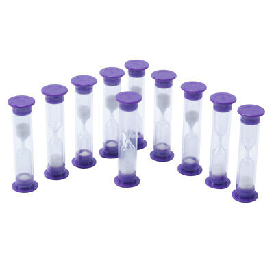 3 MINUTE SAND TIMERS SET OF 10