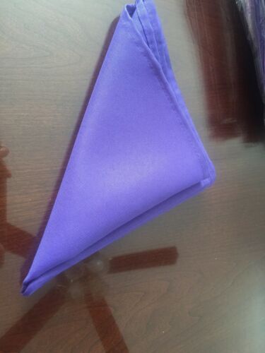 New Purple Cloth Napkins 17in X 17in - 60pcs