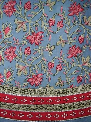 Vintage Appeal Round Cotton Tablecloth 88