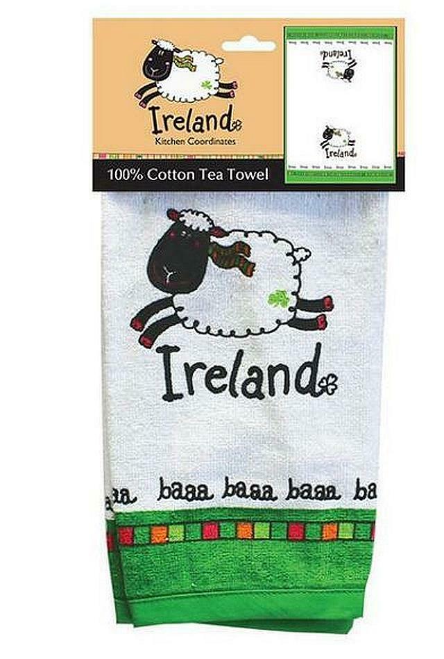 IRISH 100% COTTON TEA TOWELS-CHOOSE YOUR FAVORITE-NEW W/TAGS