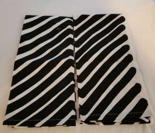 Marimekko for Target Kitchen Dish Towels Cotton Black/White Pair