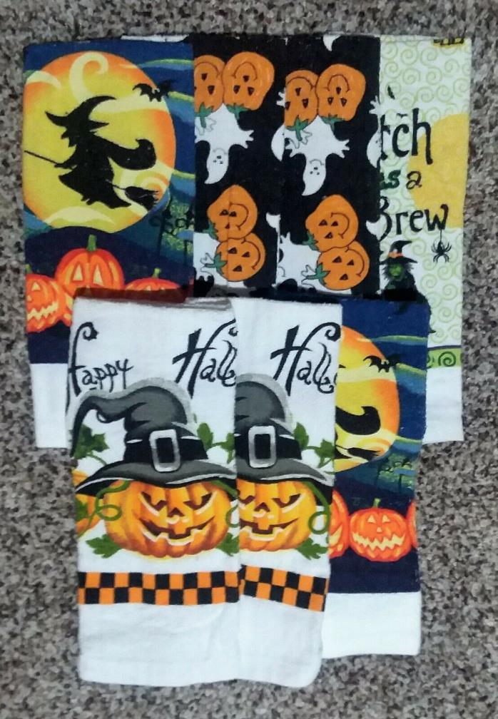 Kitchen Towels - Halloween - Lot of 7 -  Variety of colors - Brand NEW!
