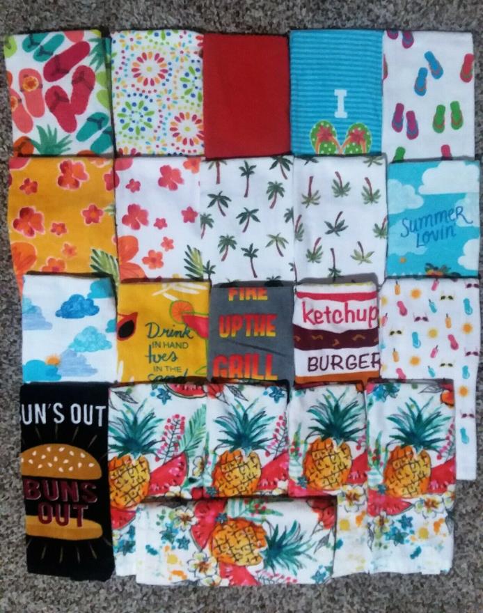 Kitchen Towels - Lot of 101 -  JCPenney and Pioneer Woman Brands - Brand NEW!
