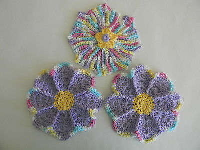 oh JOY! Handmade Crochet Dishcloths - 100% Cotton 