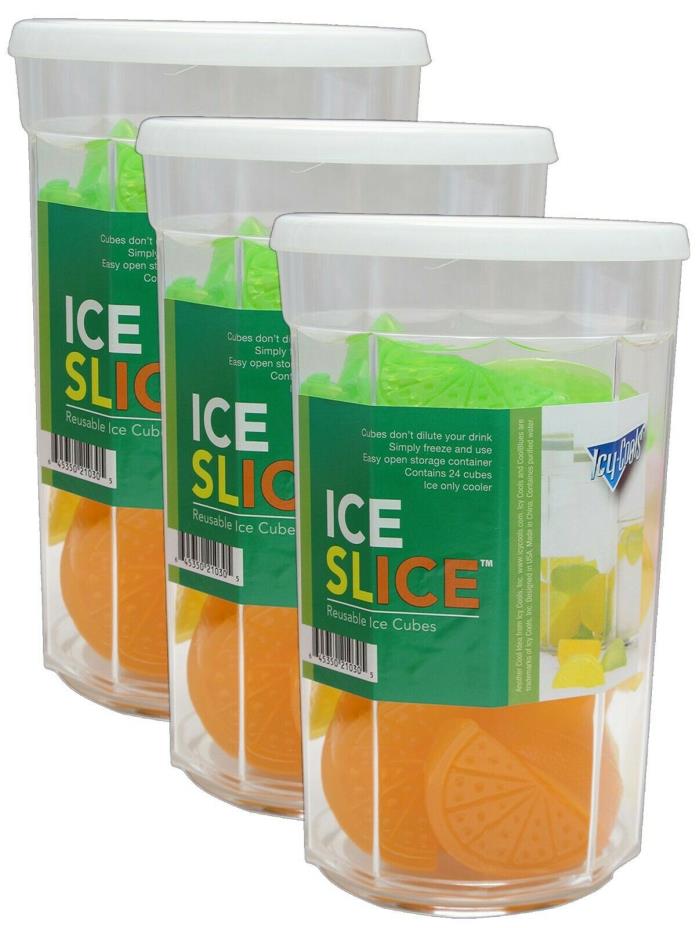 Ice Slice 3 Pack - Reusable Ice Slices