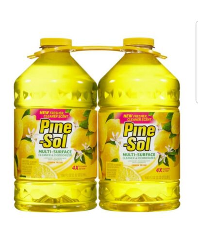 Pine-Sol Lemon Fresh Multi Surface Cleaning Gel - 100 Oz.