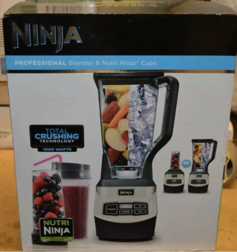 New! Ninja Professional Blender 1000 Watts BL660 72 oz Pitcher 2 Nutri Ninja cup