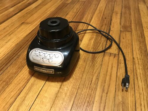 Kitchen Aid Black Blender Base Only.  Model KSB560OB0