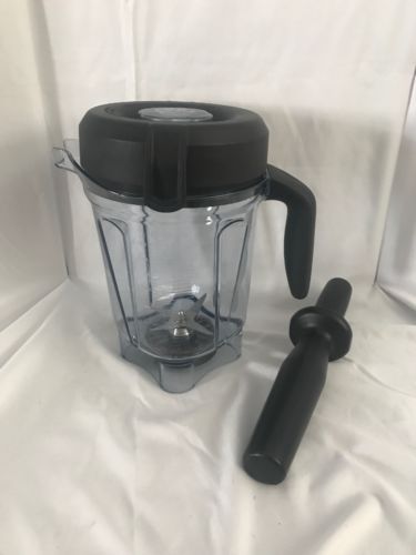 VITAMIX  64 oz PITCHER/ CONTAINER With Blades PLUNGER and LID!