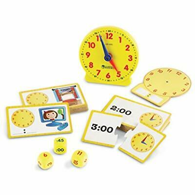 Learning Mathematics & Counting Resources Time Activity Set, 41 Pieces Office