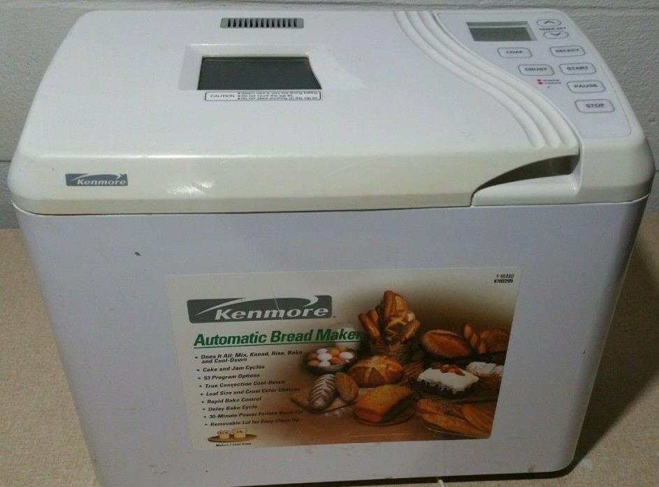 Kenmore Bread Machine Model 48480