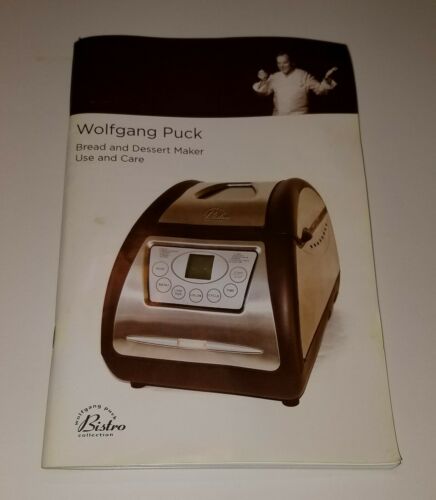 Wolfgang Puck Bread Machine Manual BBME0015 BBME0025 BBME0060 BBME0070 BBME025