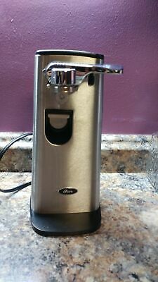Oster FPSTCN1300 Electric Can Opener, Stainless Steel BRAND NEW