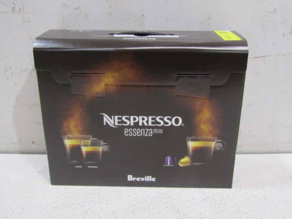 Nespresso Essenza Mini Espresso Machine by Breville, Piano Black