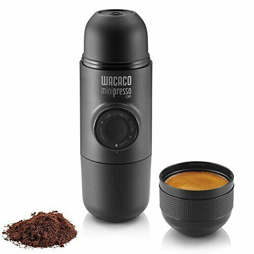 360 Portable Espresso Machine Compatible Ground Coffee Small Travel Coffee Maker