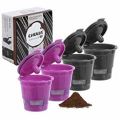 4-Pack Reusable Filters Mesh Coffee For Single K-cup Maker,Universal Refillable