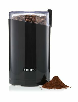 KRUPS F203 Electric Spice and Coffee Grinder with Stainless Steel Blades, 3-O...