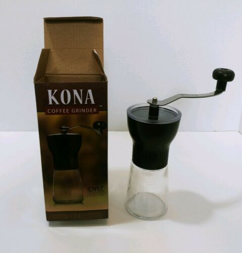 Kona Manual Coffee Grinder Professional Conical Burr Spice Herb Pepper Mill