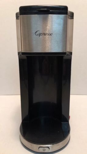 Capresso On the Go Single Cup Coffee Maker Stainless 16 Oz.