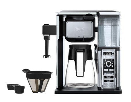 Ninja CF091 10 Cups Coffee Maker - Black/Silver, Free Shipping