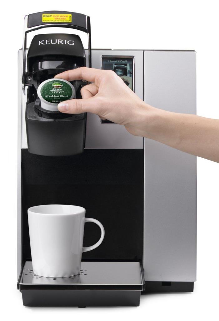 Keurig K150 Office Pro Single Cup Commercial K-Cup Pod Coffee Maker, Silver