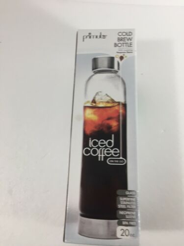 Primula Travel Bottle Cold Brew Coffee Maker with Filter and Insulating Sleeve