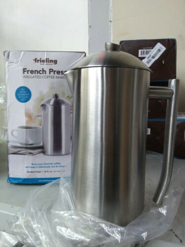 Frieling # 0144 French Press Coffee And Espresso Maker Stainless Polished Steel