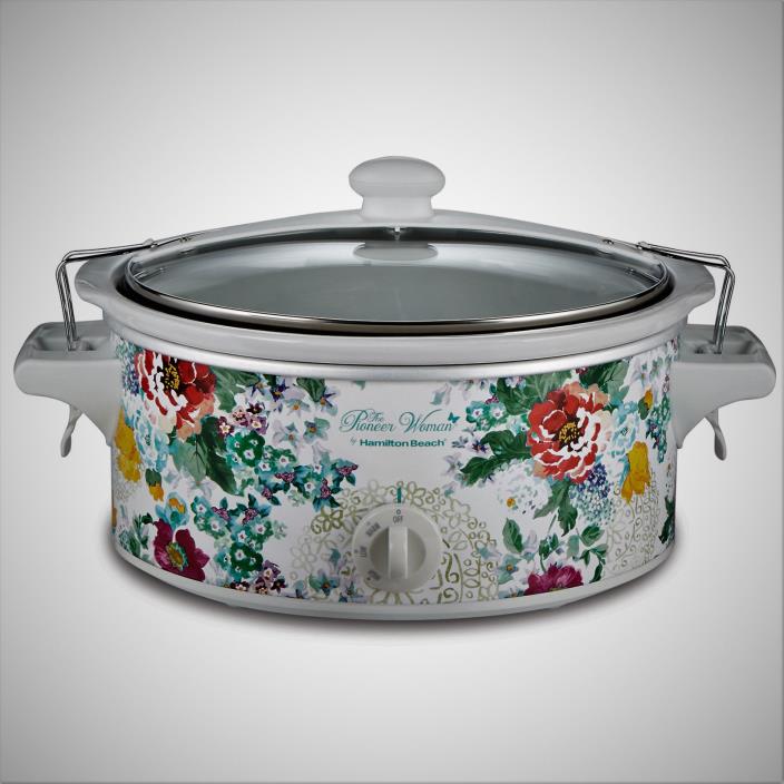 NEW In Box Pioneer Woman COUNTRY GARDEN Crockpot Slow Cooker NWT