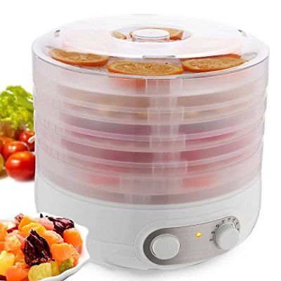 Food Dehydrator Machine Professional Fruit Beef Jerky Dehydrators 5-Tray BPA