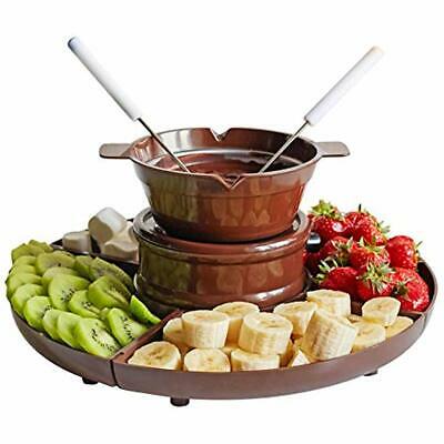 Chocolate Fondue Set - 3-in-1 Candy Maker Dipping Pot Gummy Bear Making Kit 